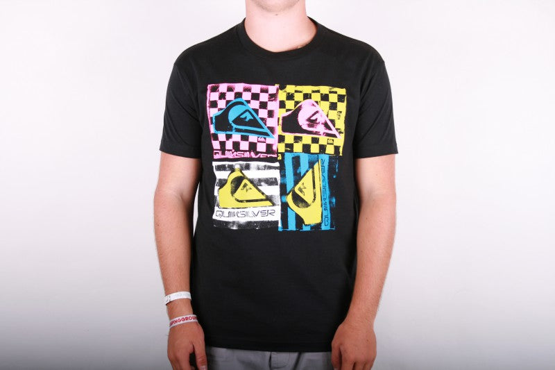 Quiksilver T-shirt Smashmouth - Black