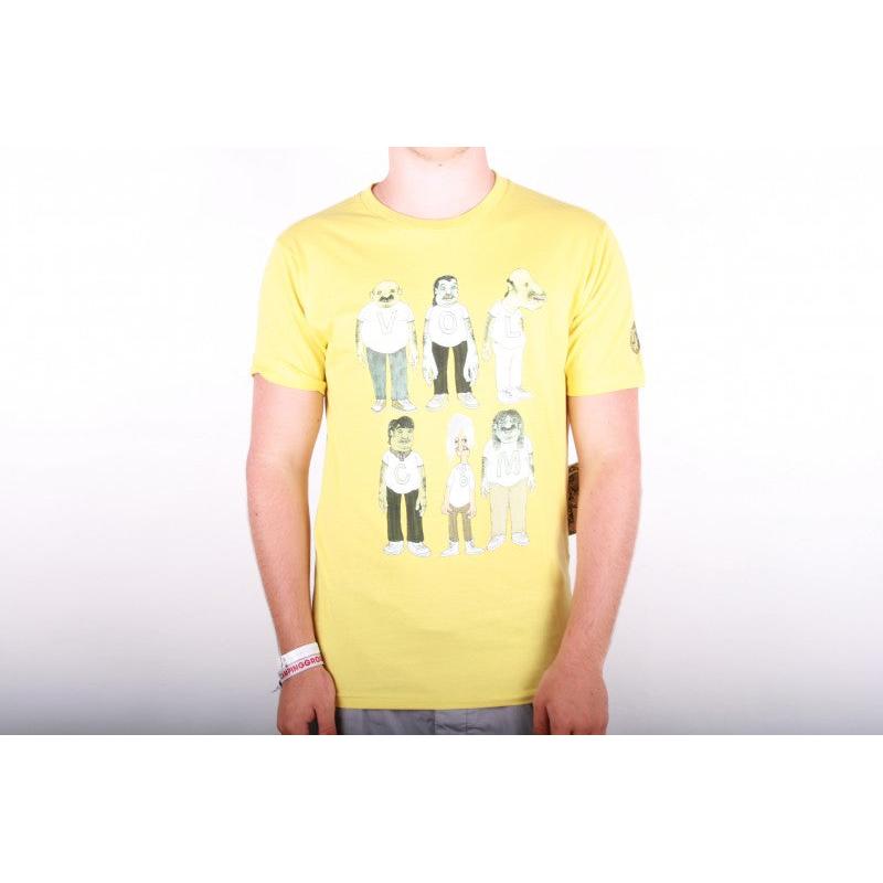 Volcom T-shirt Dillon Froelich yellow