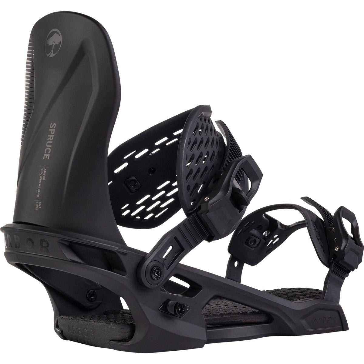 ARBOR Spruce Snowboardbindung 2025 Black