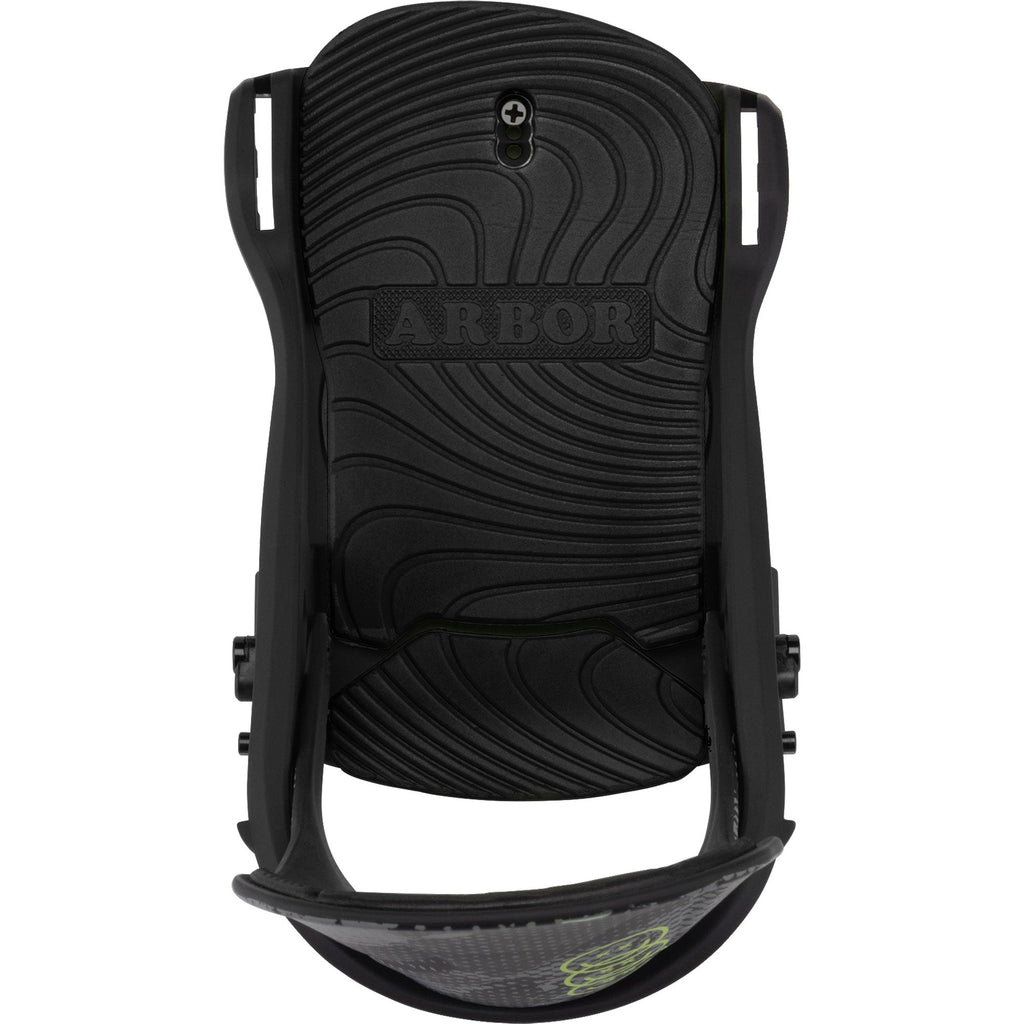 ARBOR Sapling Snowboardbindung 2025 Black Slime