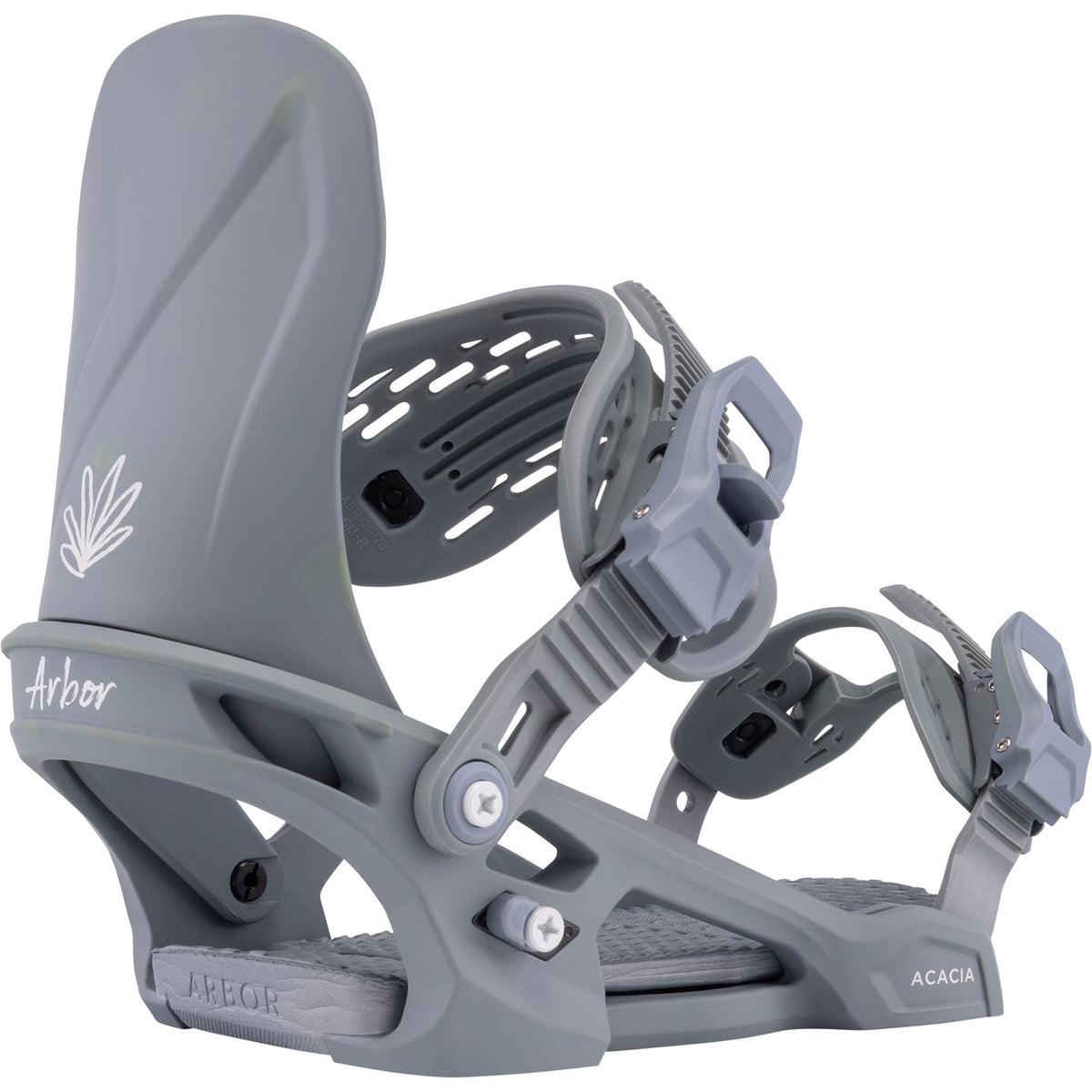 ARBOR Acacia Snowboardbindung 2025 Slate Marshmellow