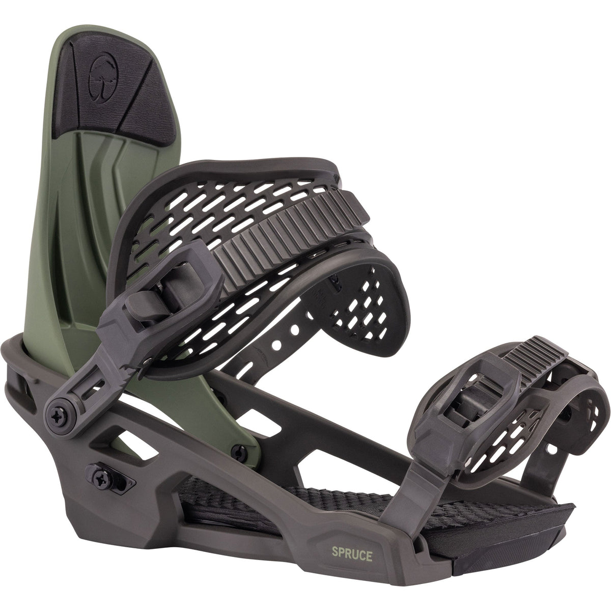 ARBOR Spruce Snowboardbindung 2025 Sage Black