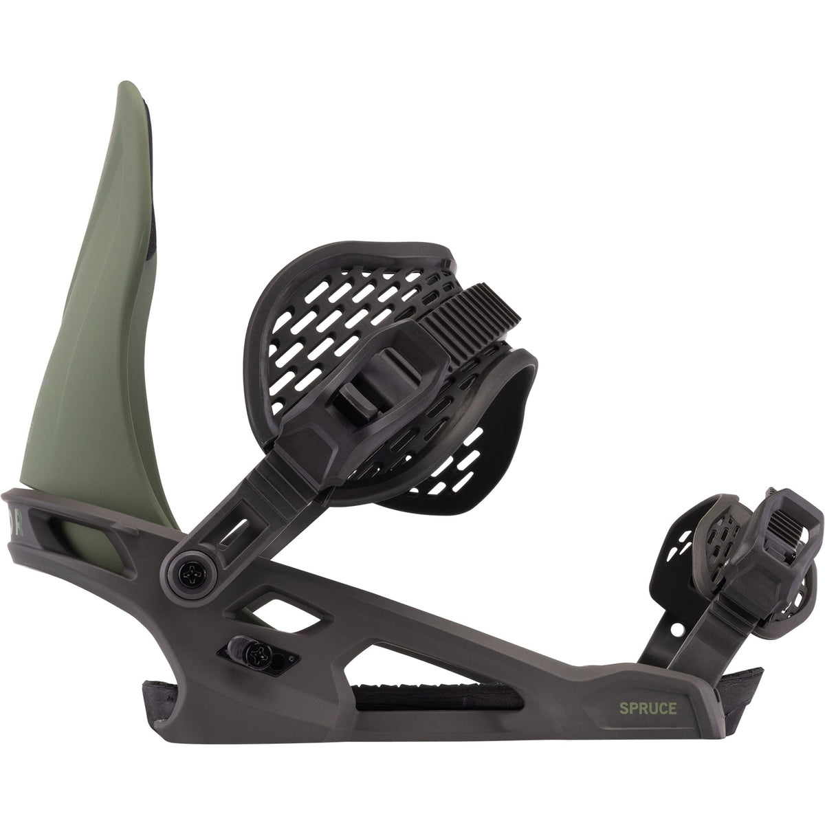 ARBOR Spruce Snowboardbindung 2025 Sage Black