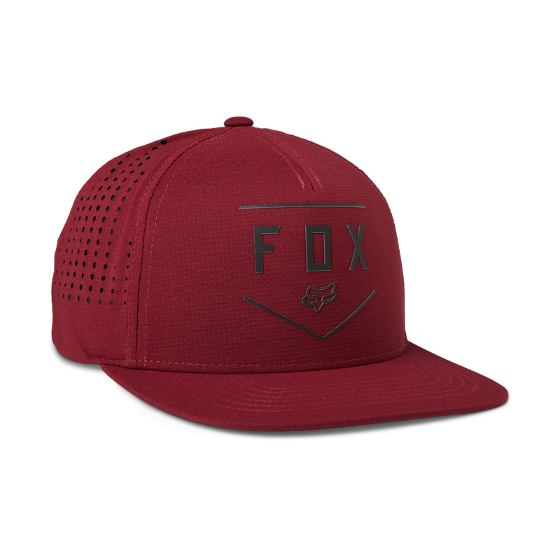 Fox Tech Snapback Shield scarlet