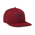 Fox Tech Snapback Shield scarlet