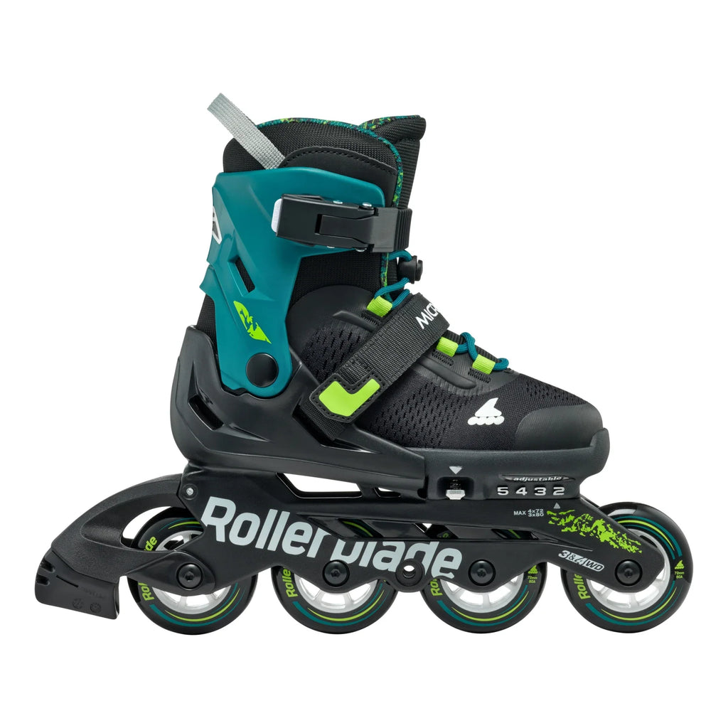 Rollerblade Microblade XT Black/Petrol Green
