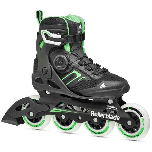 Rollerblade Fitness Skate Macroblade 90 B0A Black/Mint