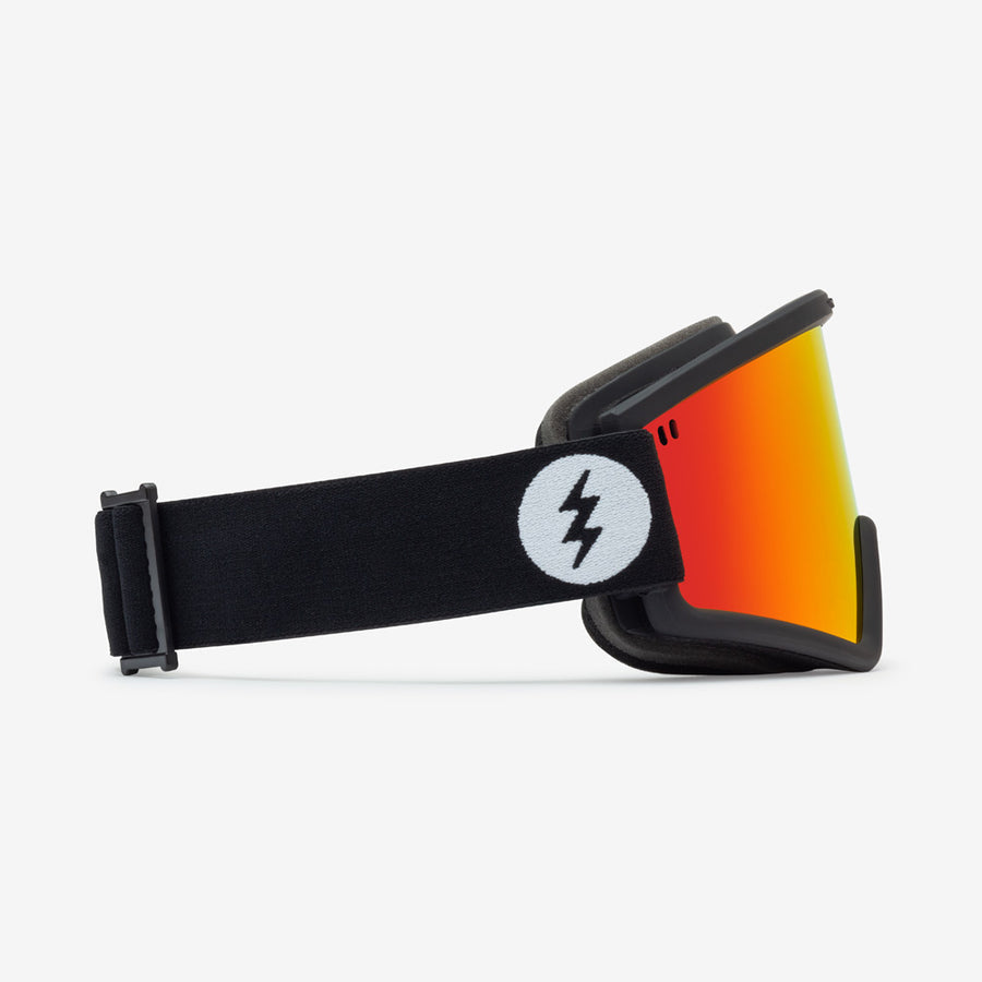 Electric Goggle Hex Matte Black / Red Chrome