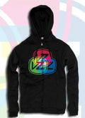 Vonzipper Zip Hooded Spectral black