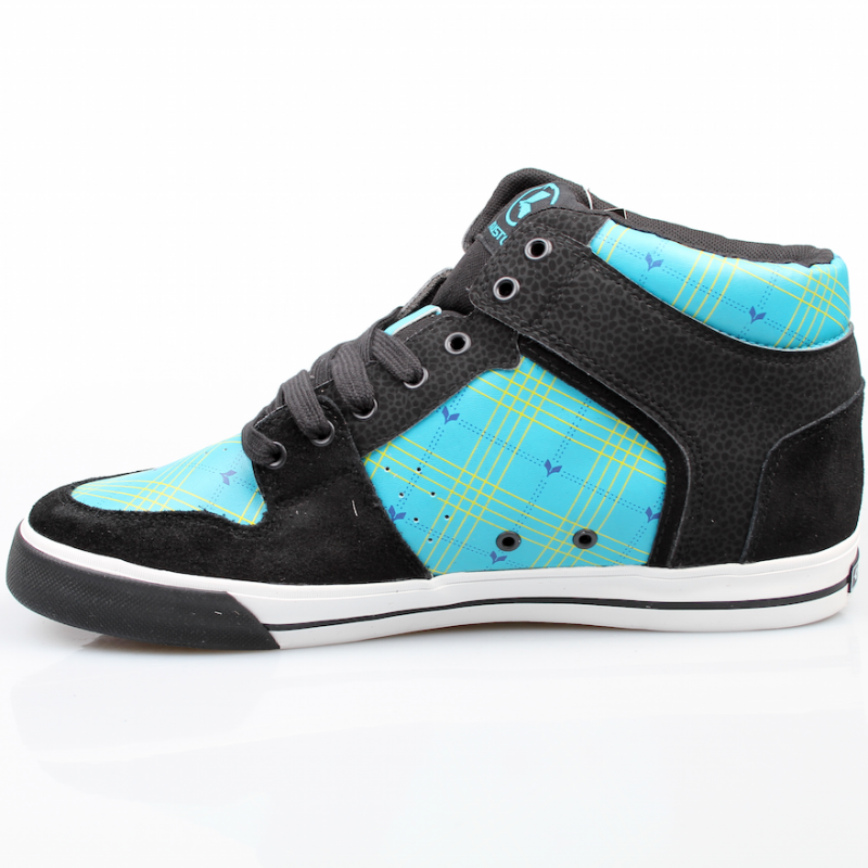 Kustom Schuhe Kristo black cheques