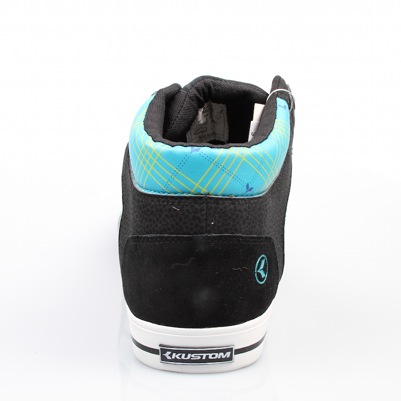 Kustom Schuhe Kristo black cheques