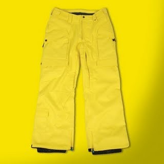 Vans Snow-Pant Andreas Wigg lemon