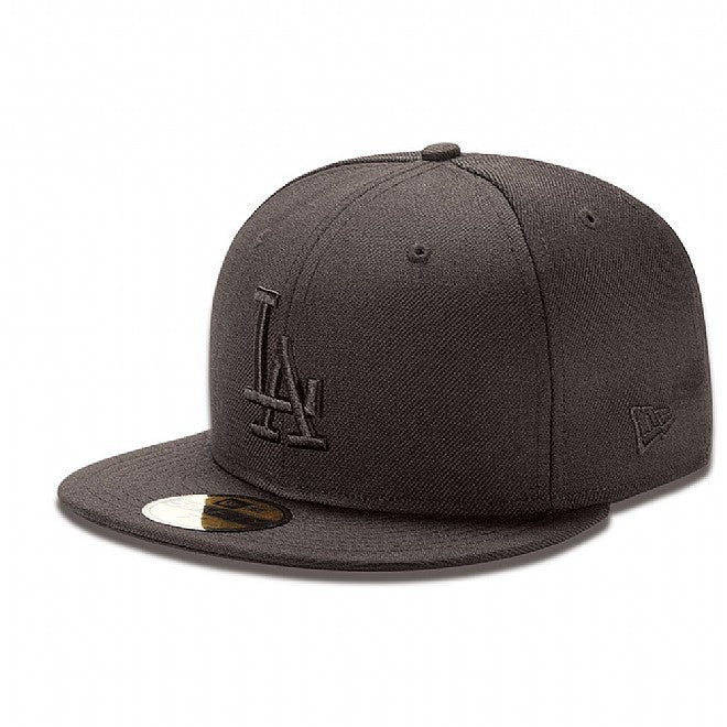 New Era Cap 59-Fifty Los Angeles Black On Black