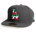 New Era Cap 59-Fifty LA Flag black/green/red/white