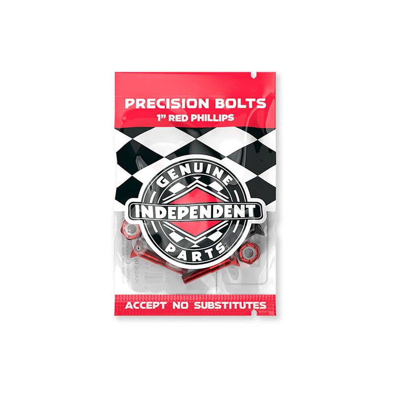 Independent Mounting Set Kreuz 1" black/red