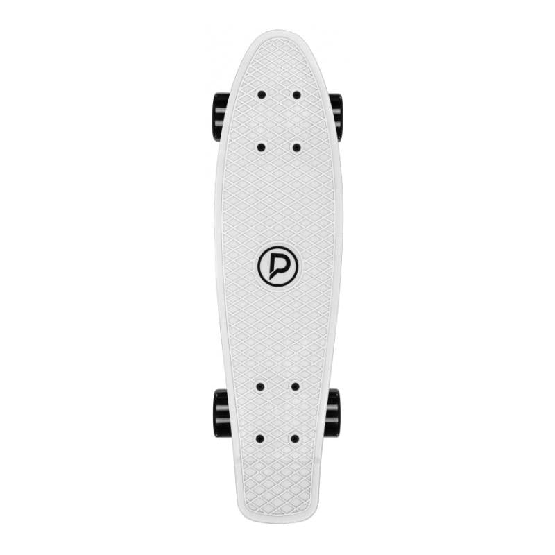 Playlife Vinylboard 22 x 6" White / black Wheels