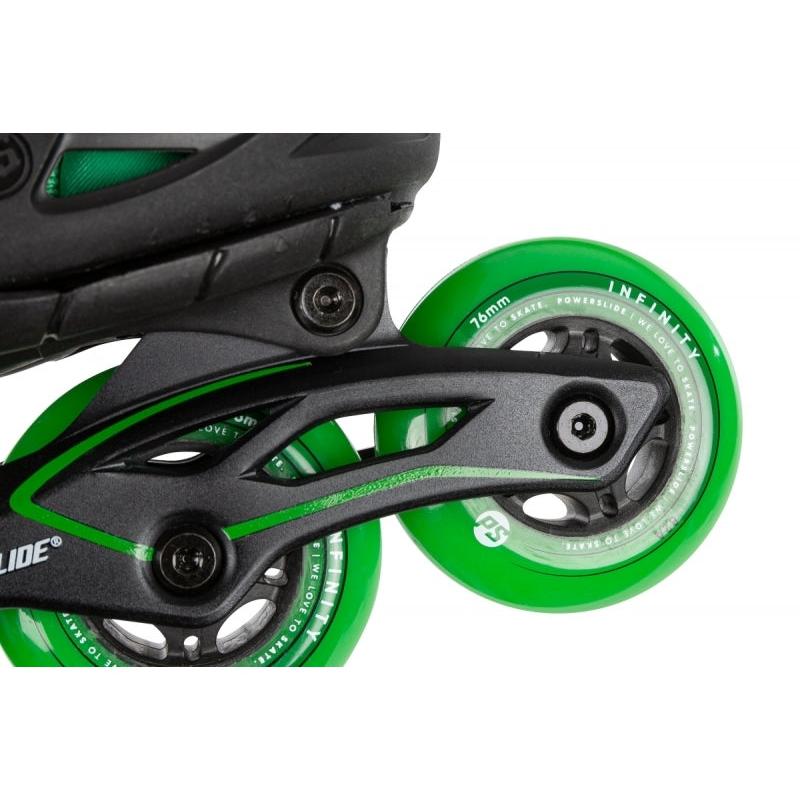 Powerslide Skates Kids Phuzion 4W Universe Green