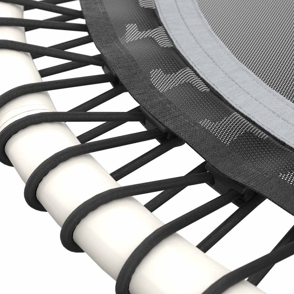 Acon Runder Rebounder Fitness-Trampolin Fit 1,12 m weiß
