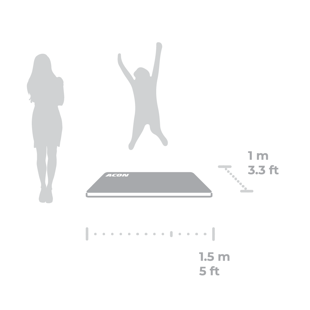 ACON Crash Mat 1,5 m x 1 m