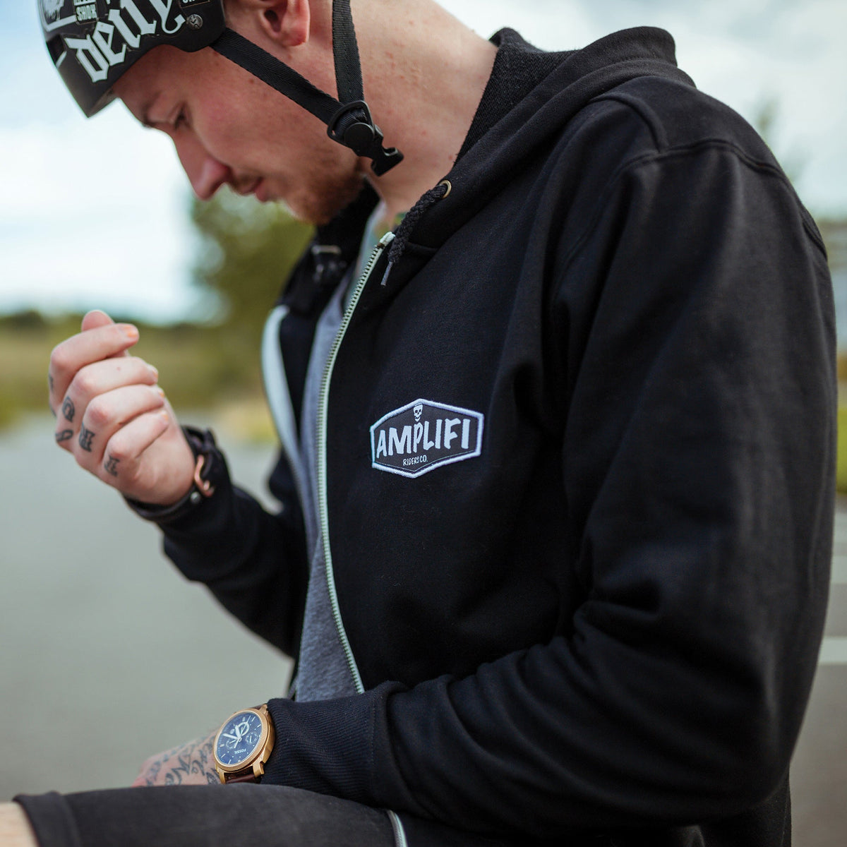 AMPLIFI Riders Zipped Hoody