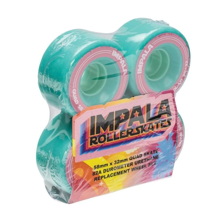 Impala Quad Wheels Auqa 58mm