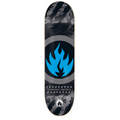 Black Label Skateboard Deck Team Circle Flame 8.25''