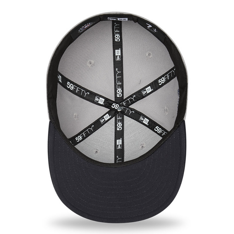 New Era Cap 59-Fifty New York Yankees MLB Side Patch Grey