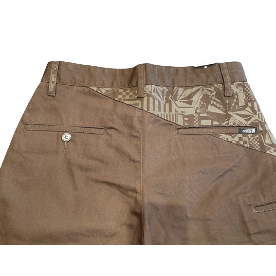 Volcom Shorts Chino Frickin Art brown