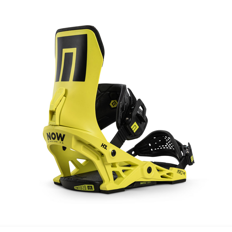 Now Snowboard Bindung Select Pro safety yellow