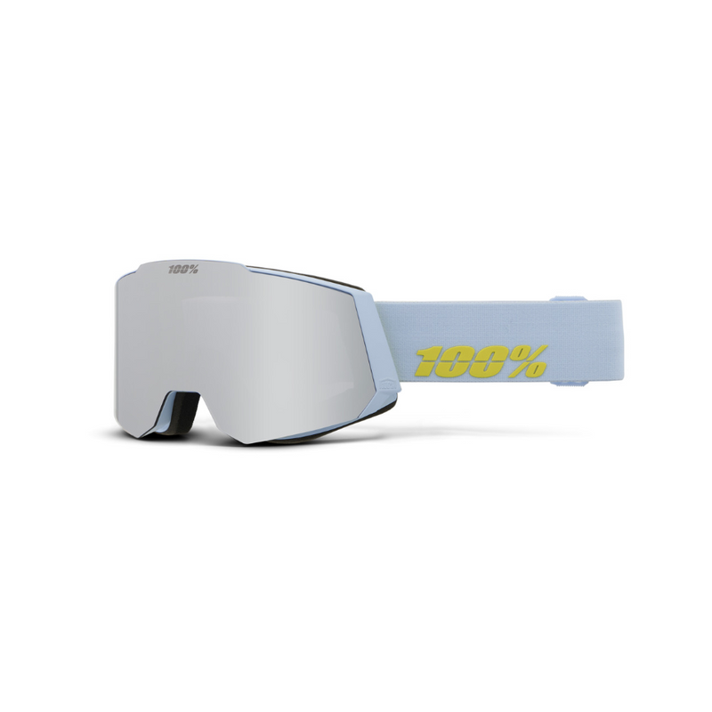 100% Snow Goggle Snowcraft HiPER Sunpeak / Silver Flash Mirror