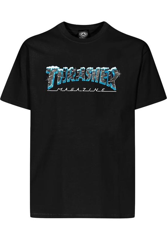 Thrasher T-Shirt Black Ice
