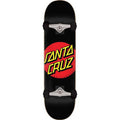 Santa Cruz Complete Skateboard Classic Dot Full black 8''