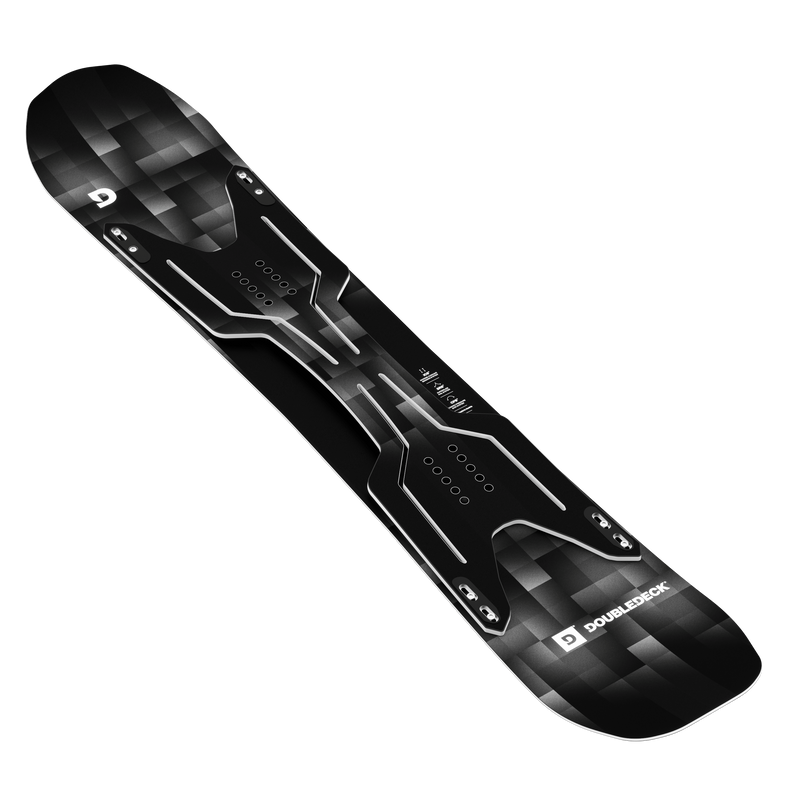 Doubledeck Snowboard Carving D Black