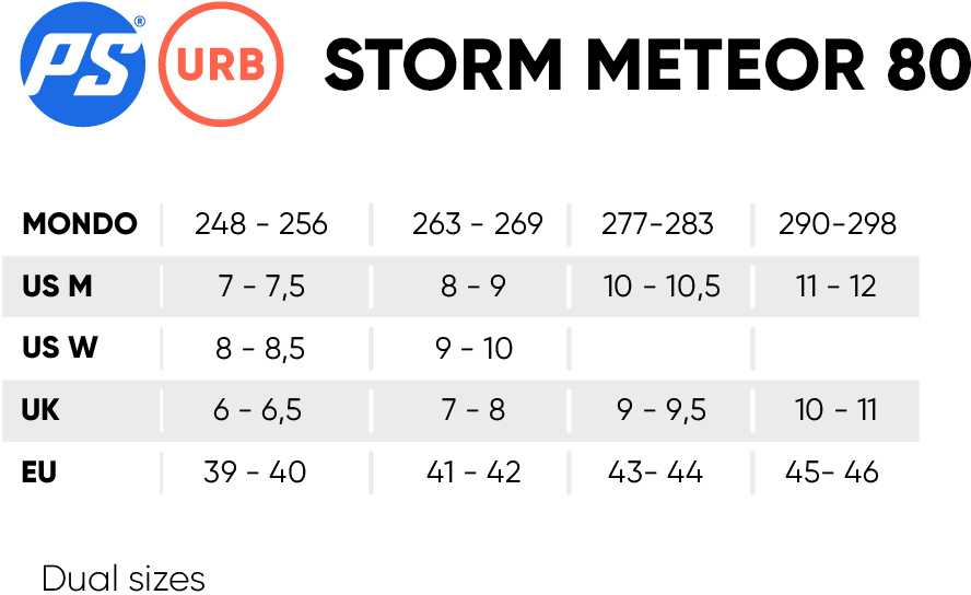 Powerslide Skate Storm Meteor 80