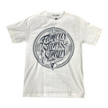 Famous T-Shirt White Stars & Straps Circle