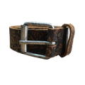 Record Leather Belt Camo V.L. Brown
