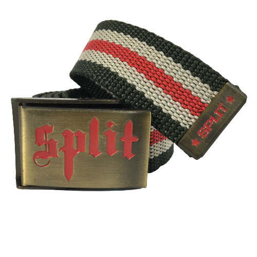 Split Belt Fabric Striped