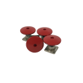 Cuff Screws Red