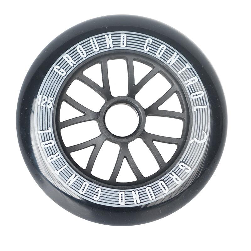 GC Wheels 3-pack black 125mm 85A