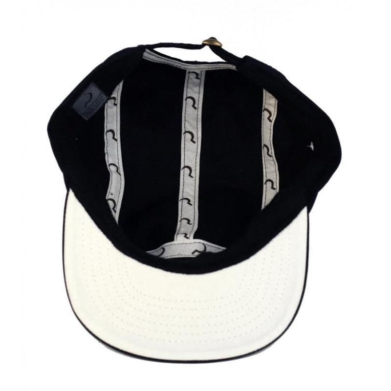 GC 5-Panel Cap Black/ White