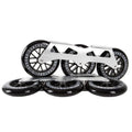 GC TriSkate Frame V2 125mm 85A Complete Setup silver