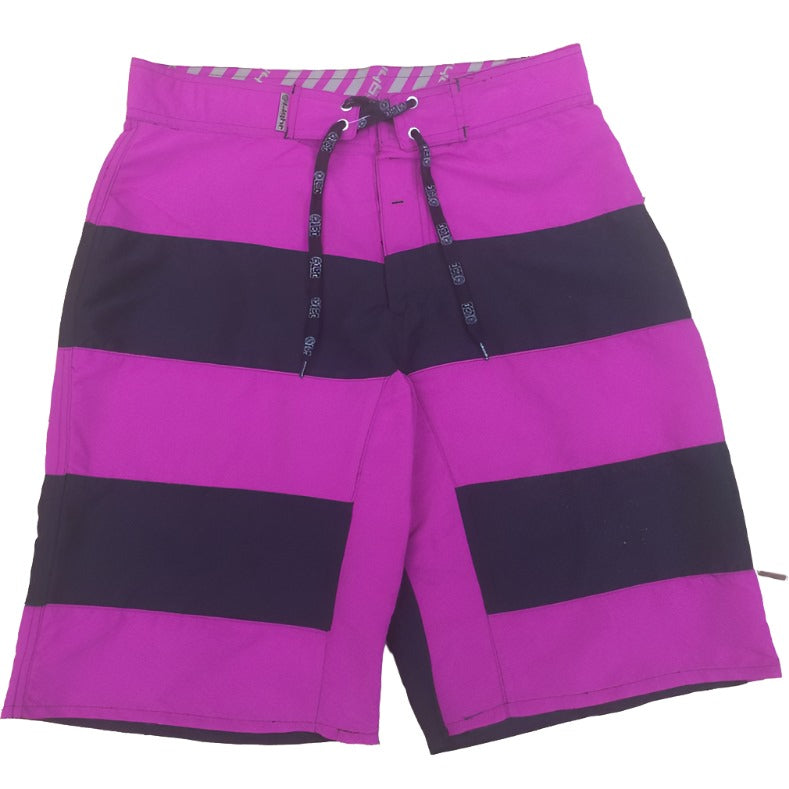 Light Boardshort Quentin black/magenta