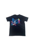 Quiksilver T-shirt Cosmic Barrels black