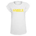 Mister Tee Ladies T-Shirt Smile white
