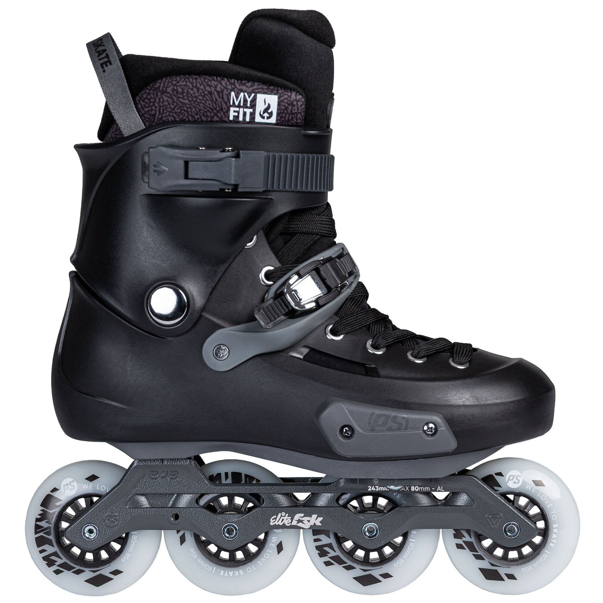 Powerslide Skates Zoom Pro 80 Black