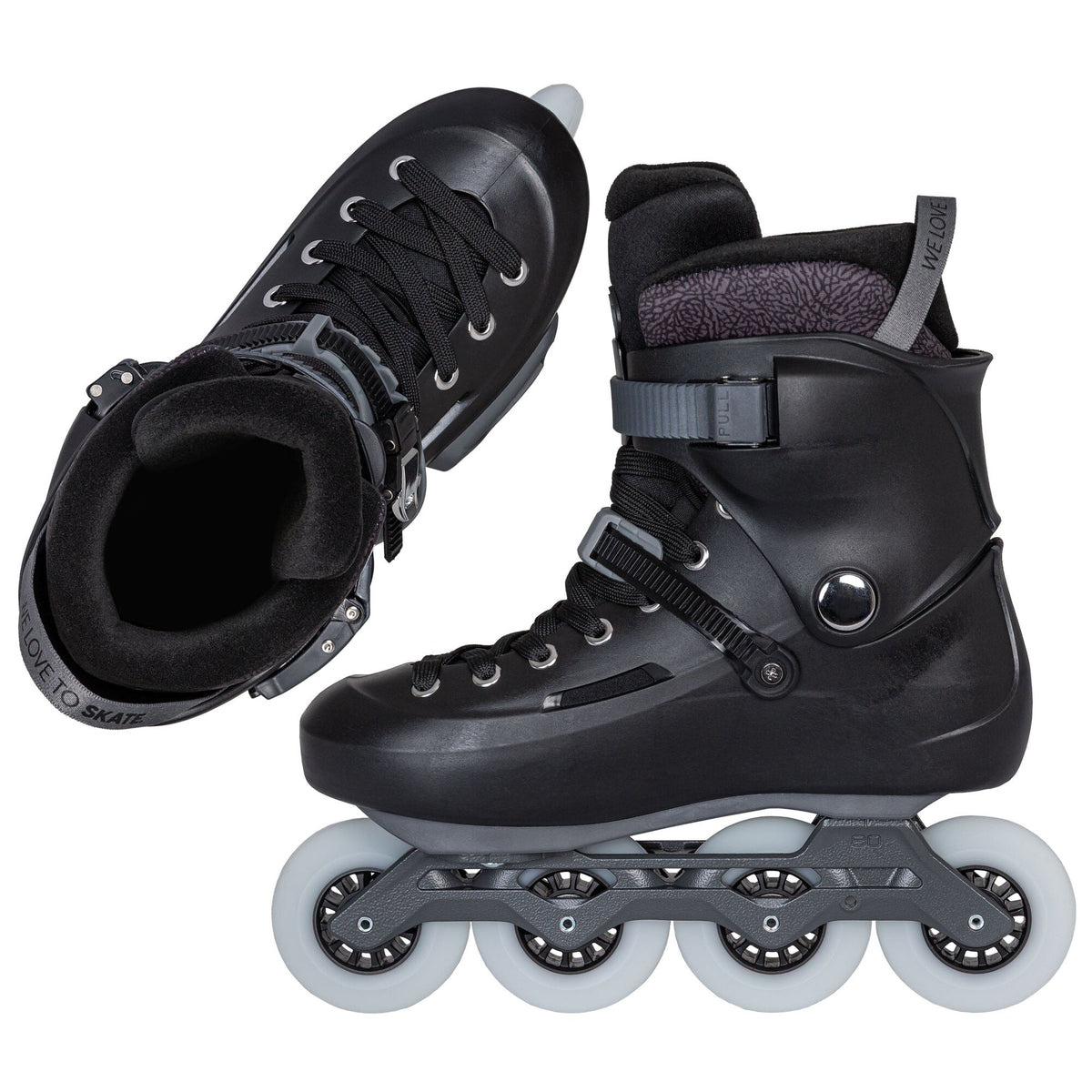 Powerslide Skates Zoom Pro 80 Black
