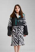 White Water Juniors Hard Shell Robe - Zebra Print- Limited Edition