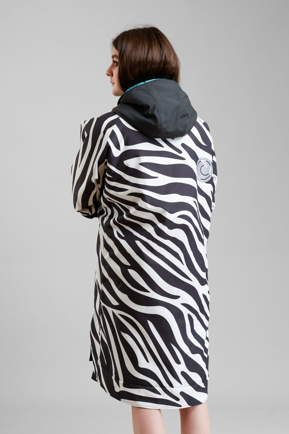 White Water Juniors Hard Shell Robe - Zebra Print- Limited Edition