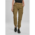 Urban Classics Ladies High Waist Cargo Pants summerolive