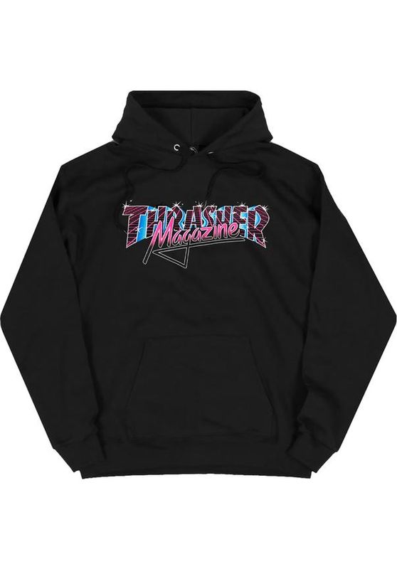 Thrasher Hoodie Vice Logo black
